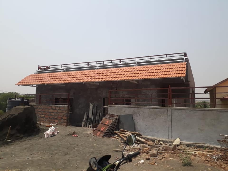 image of construction with clay roofing tiles nairobi